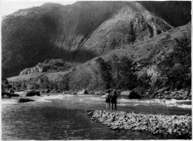 Чулышман. Первые километры пути (фото 1952 года)