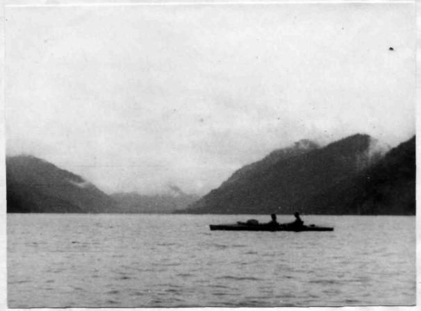 На телецком озере (фото 1952 года)
