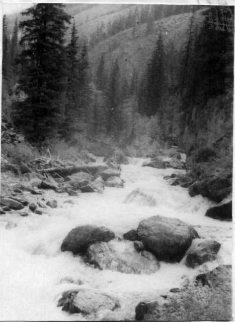 Река Чибит (фото 1952 года)