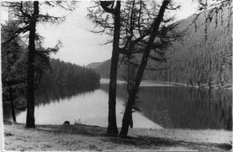 Озеро Чейбек-Куль (h=1943 м). Фото 1952 года