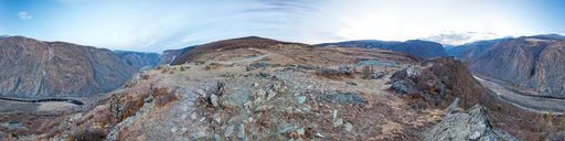 3D панорамы Горного Алтая. Перевал Кату-Ярык 
