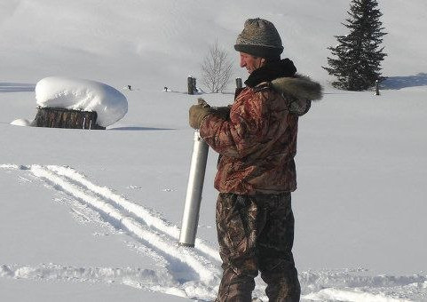 Уровень снега в Катунском заповеднике превышен в два раза