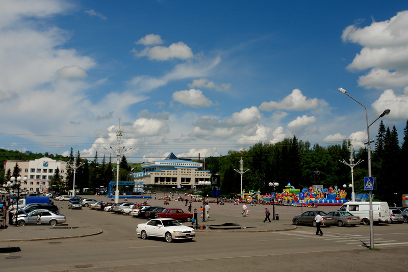 Горно-Алтайск в предвкушении майских праздников