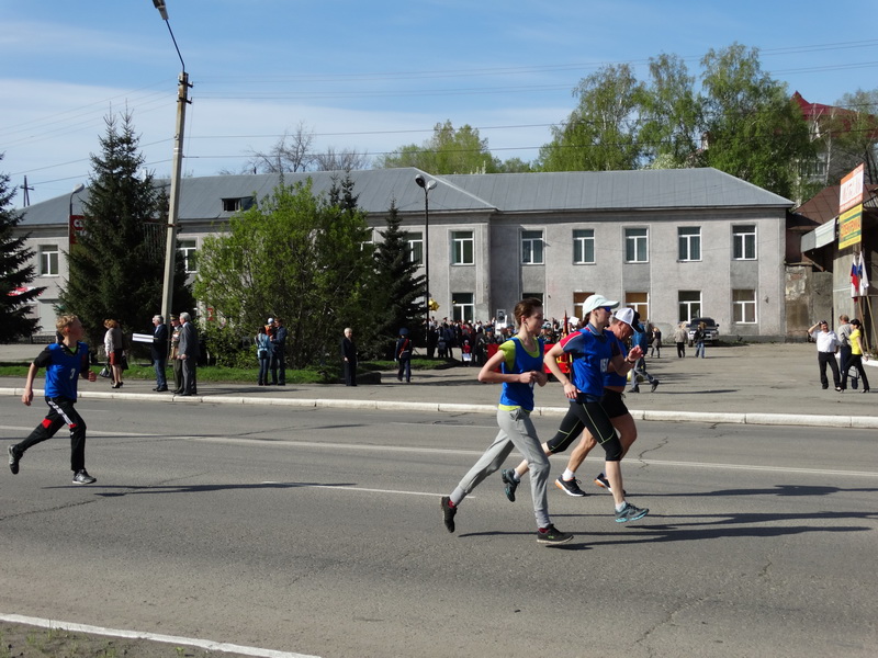 В Горно-Алтайске прошел забег посвященный Дню Победы
