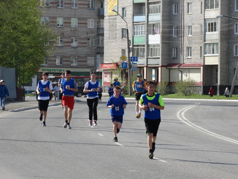 В Горно-Алтайске прошел забег посвященный Дню Победы