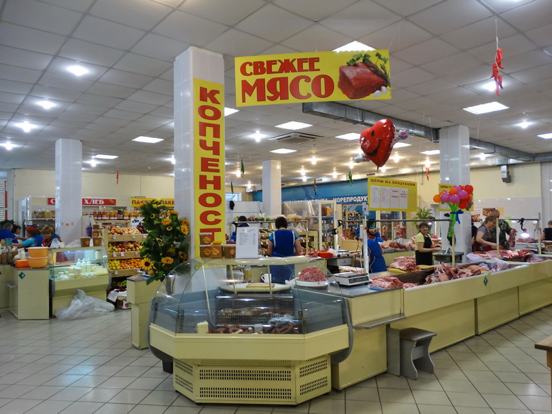 Универсальный рынок "Ткацкий" в Горно-Алтайске