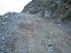 Рельеф дороги Кату-Ярык