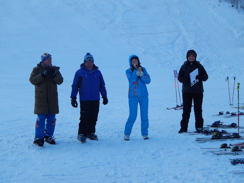 На горе Комсомольская состоялись соревнования по горнолыжному спорту