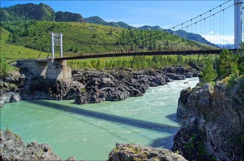 В Республике Алтай построят 228 мостов