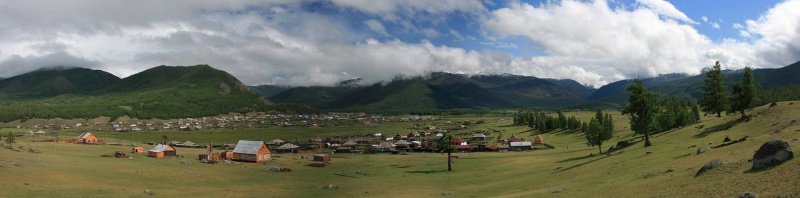 Панорама села Джазатор